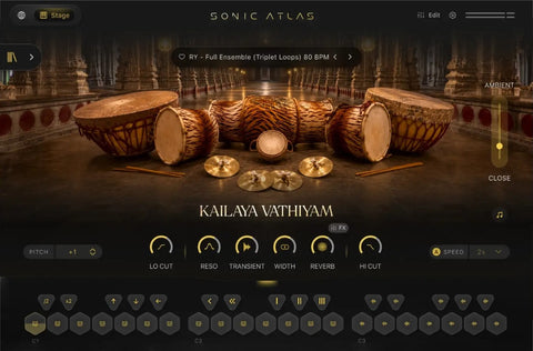 Pitch Innovations Sonic Atlas Kailaya Vathiyam Kit