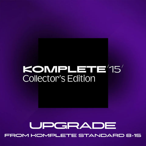 Native Instruments Komplete 15 Collector's Edition - Upgrade from Komplete Standard