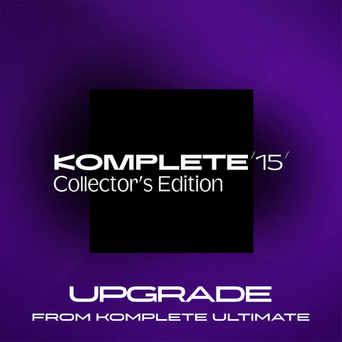 Native Instruments Komplete 15 Collector's Edition - Upgrade from Komplete Ultimate