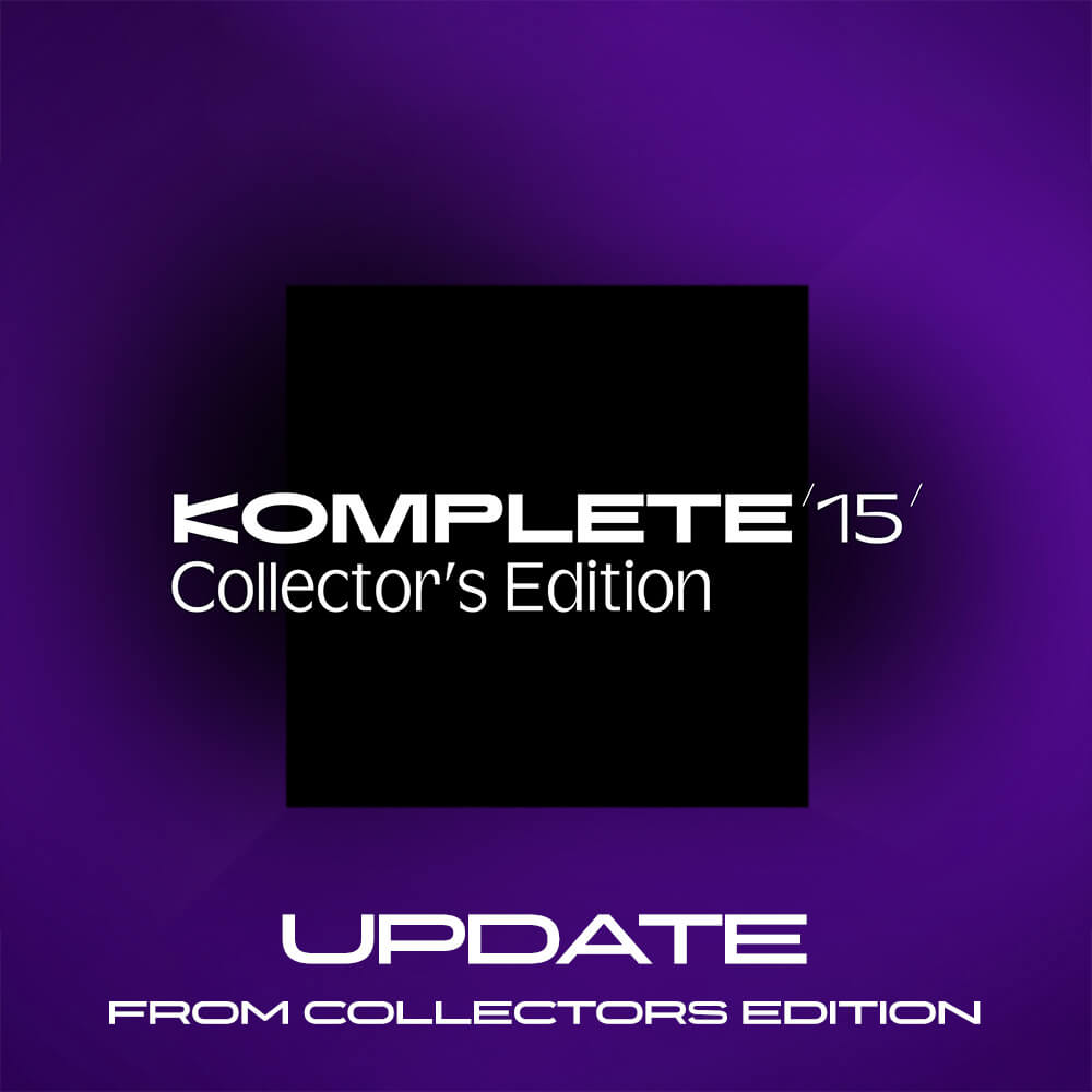 Native Instruments Komplete 15 Collector's Edition - Update from Collectors Edition