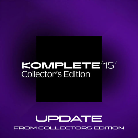 Native Instruments Komplete 15 Collector's Edition - Update from Collectors Edition