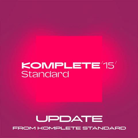 Native Instruments Komplete 15 Standard - Update from Komplete Standard