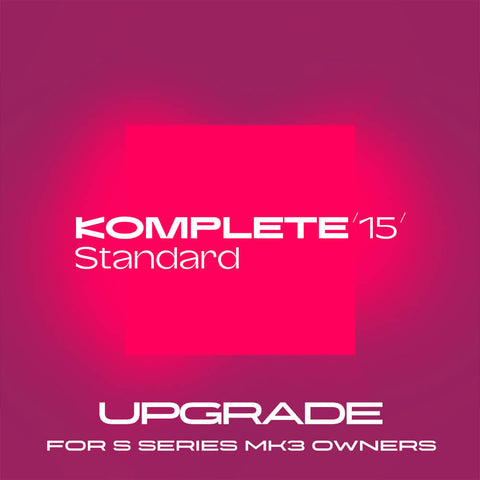 Native Instruments Komplete 15 Standard - Upgrade from S-Series MK3