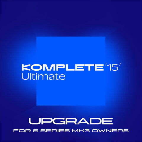 Native Instruments Komplete 15 Ultimate - Upgrade from S-Series MK3