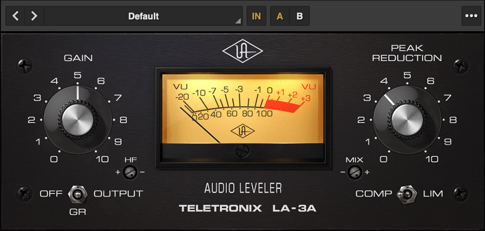 Universal Audio Teletronix LA-3A Classic Audio Leveler