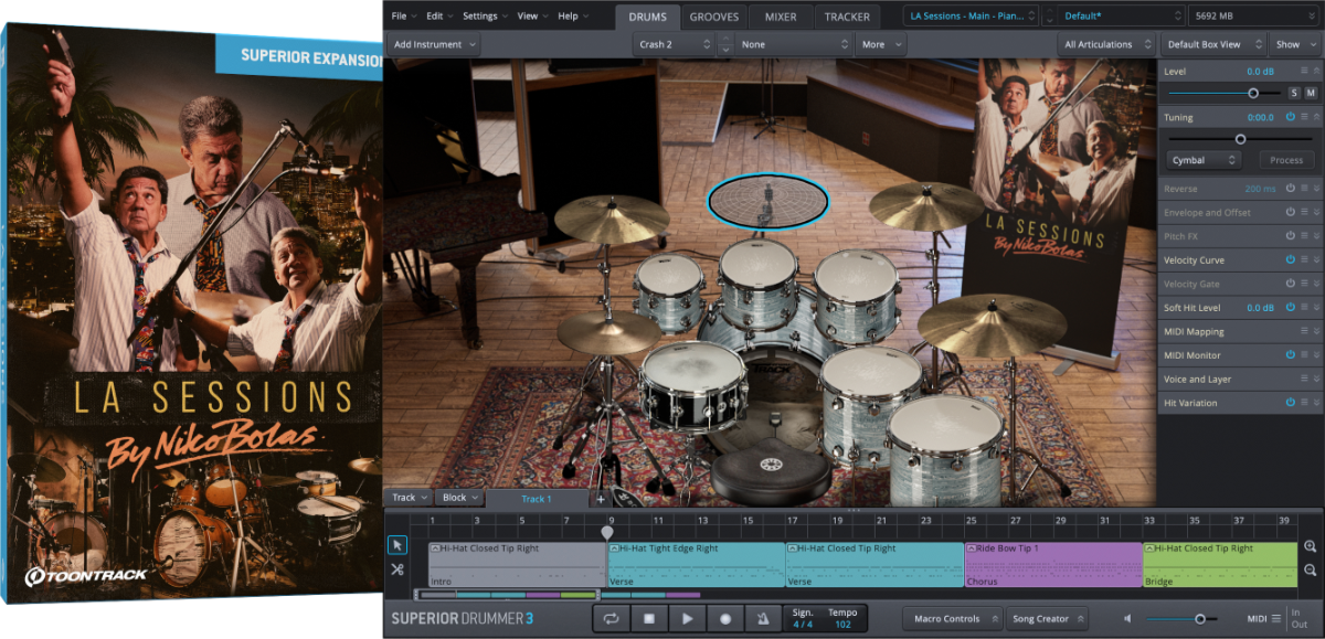 Toontrack SDX: LA Sessions