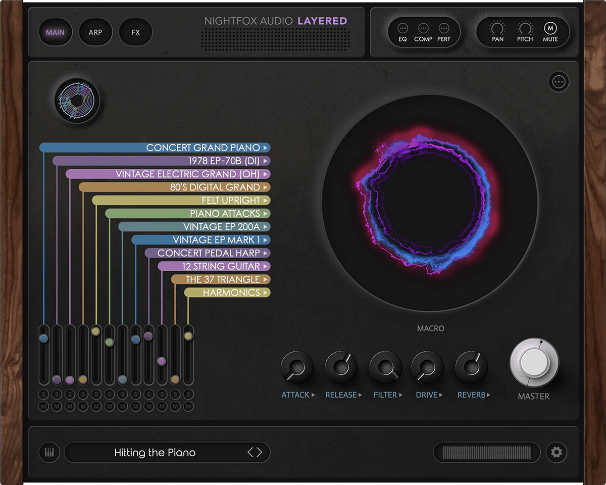 Nightfox Audio Layered