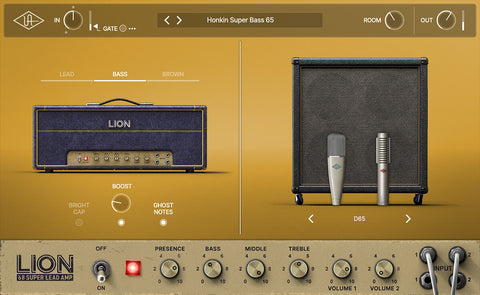 Universal Audio UAD Lion '68 Super Lead Amp