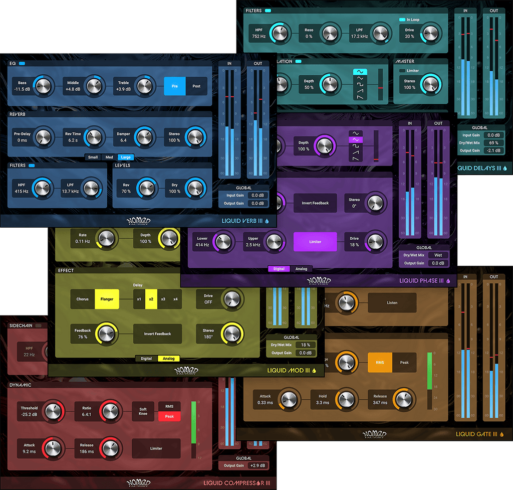 Nomad Factory Liquid Bundle III - PluginFox