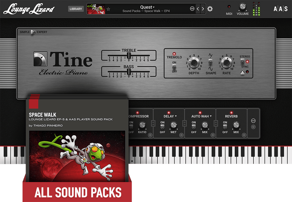 AAS Lounge Lizard EP-5 + Sound Packs Bundle | PluginFox