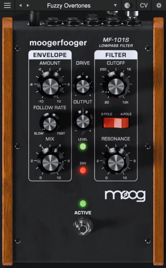 Moog Moogerfooger MF-101S Lowpass Filter - PluginFox