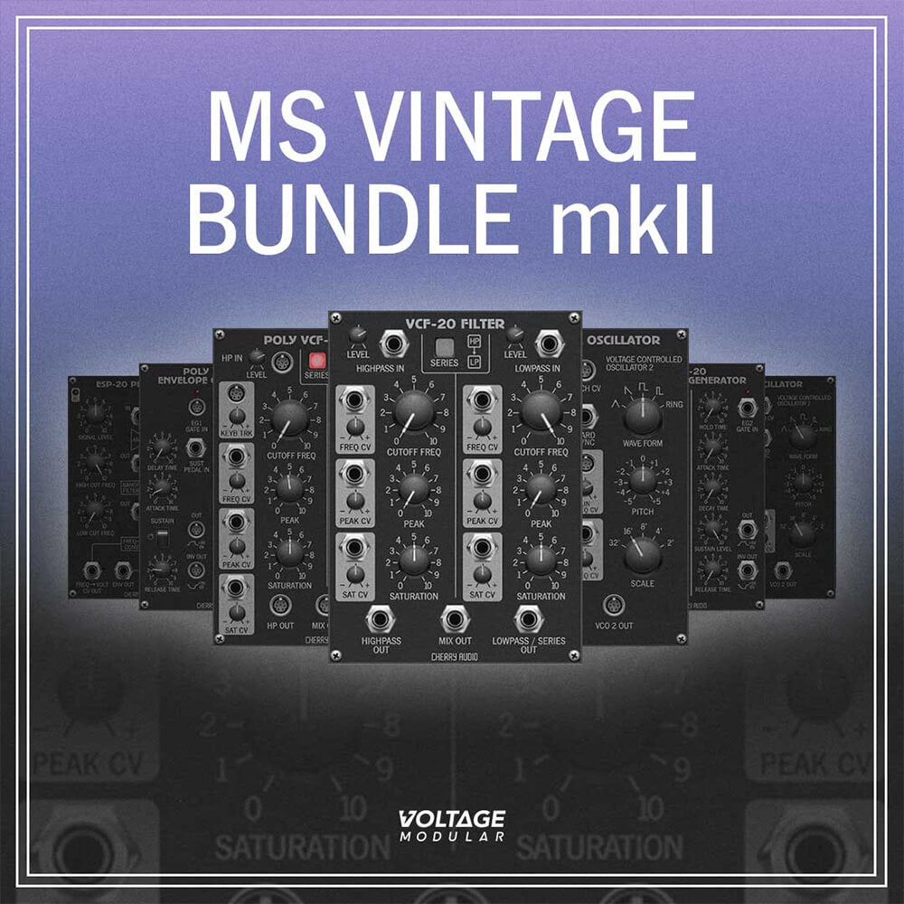 Cherry Audio Voltage Modular MS Vintage Bundle