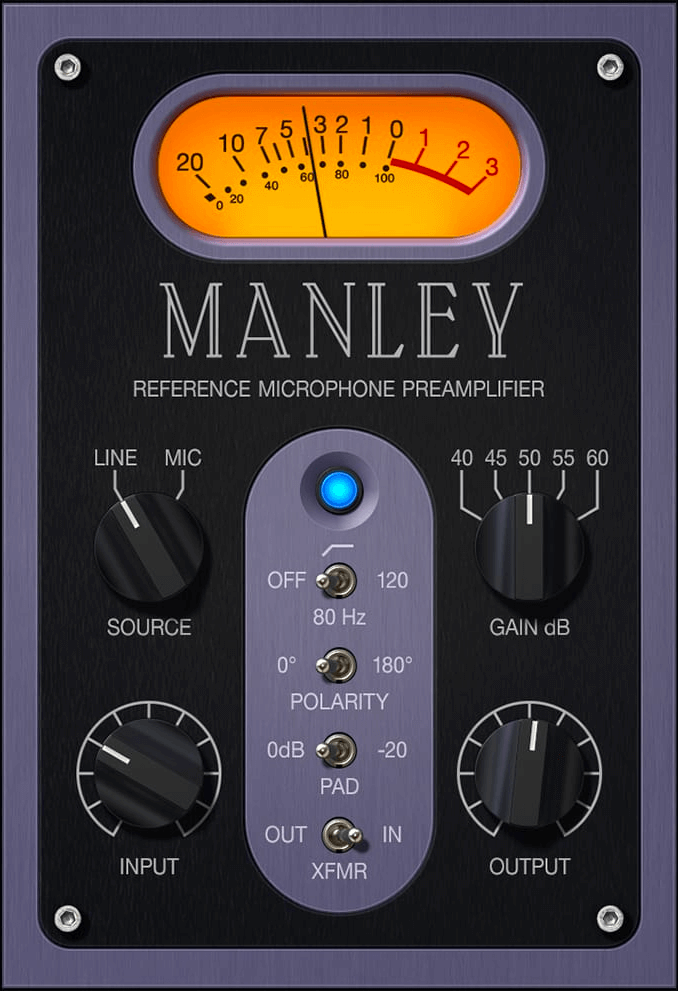 Universal Audio Manley Tube Preamp • PluginFox Universal Audio Manley Tube Preamp • PluginFox