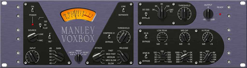 Universal Audio Manley VOXBOX Channel Strip - PluginFox