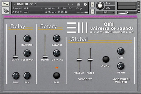 Q Up Arts OMI EIII Universe of Sounds Master Studio Collection V1