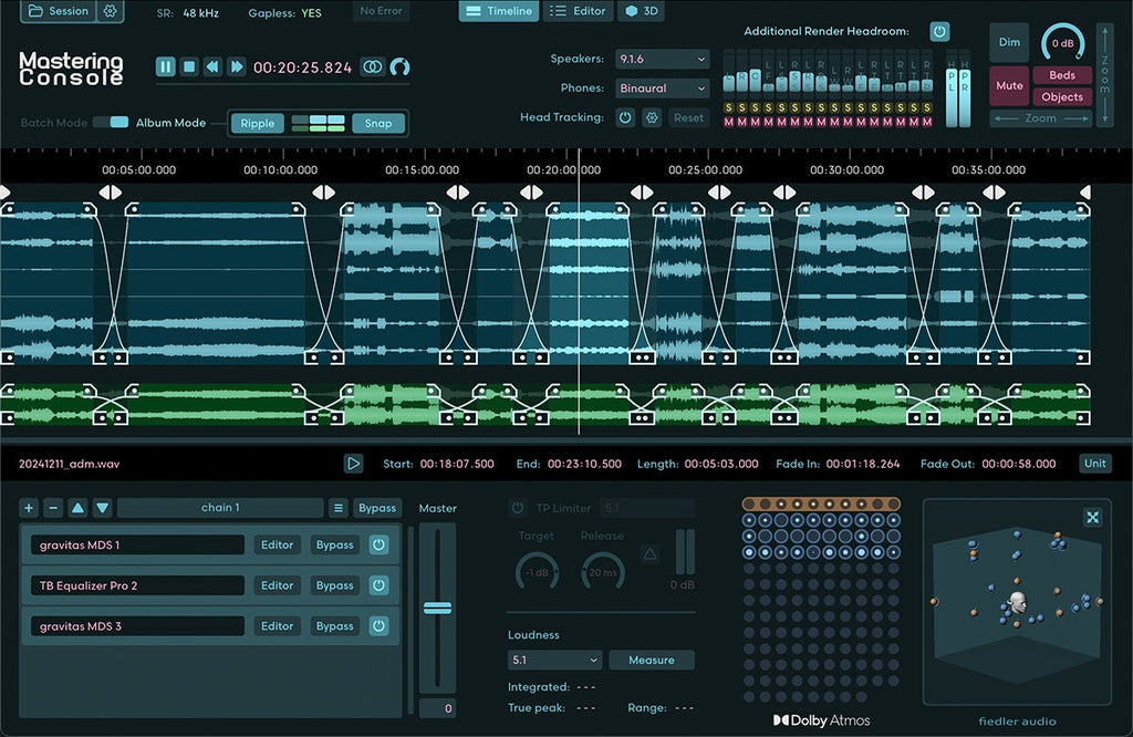 Fiedler Audio Dolby Atmos Mastering Bundle 2026 - PluginFox