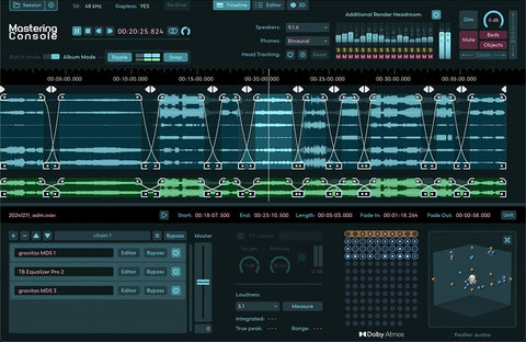Fiedler Audio Dolby Atmos Composer & Mastering Console 2 Bundle