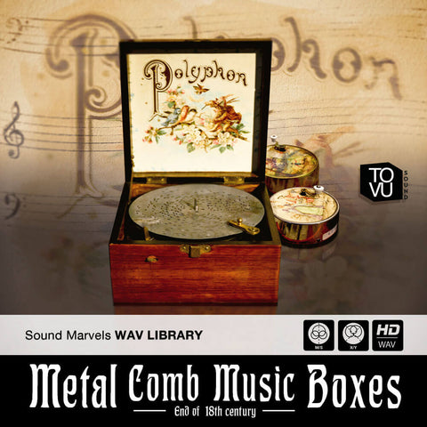 Tovusound Metal Comb Music Boxes