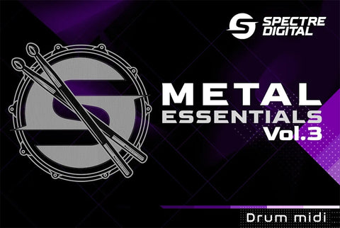 Spectre Digital MIDI Packs: Metal Essentials Vol. 3