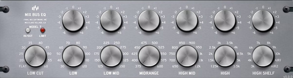 Final Mix Mix Bus EQ III