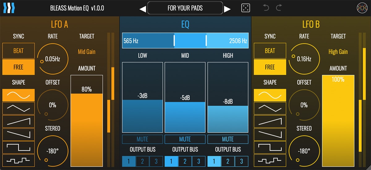 BLEASS Motion EQ
