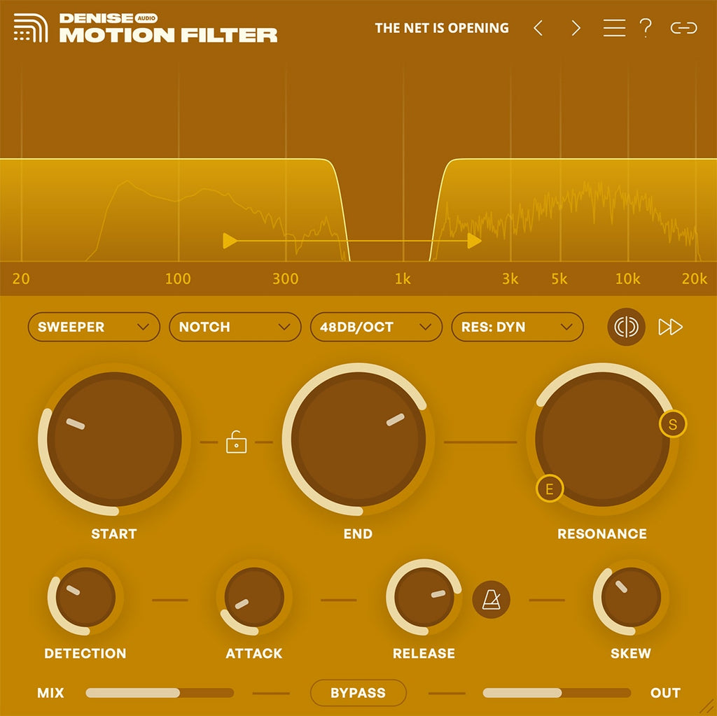 Denise Audio Motion Filter | PluginFox