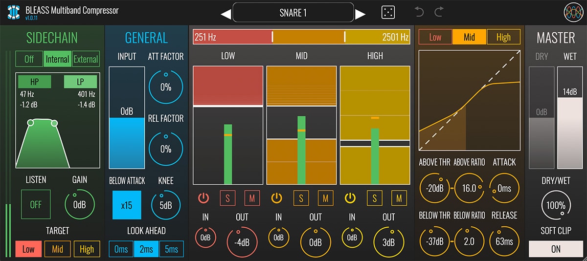 BLEASS Multiband Compressor