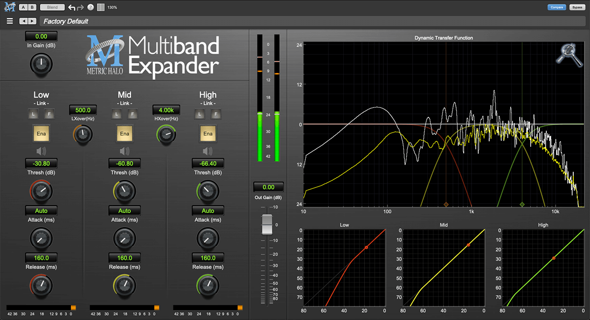 Metric Halo Multiband Expander v4 • PluginFox