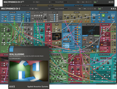 AAS Multiphonics CV-3 + Sound Packs Bundle