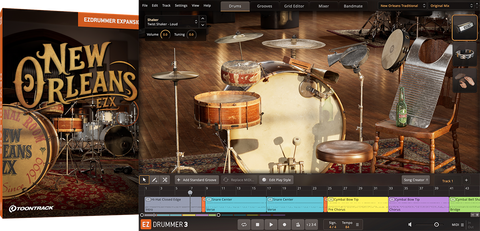Toontrack EZX: New Orleans