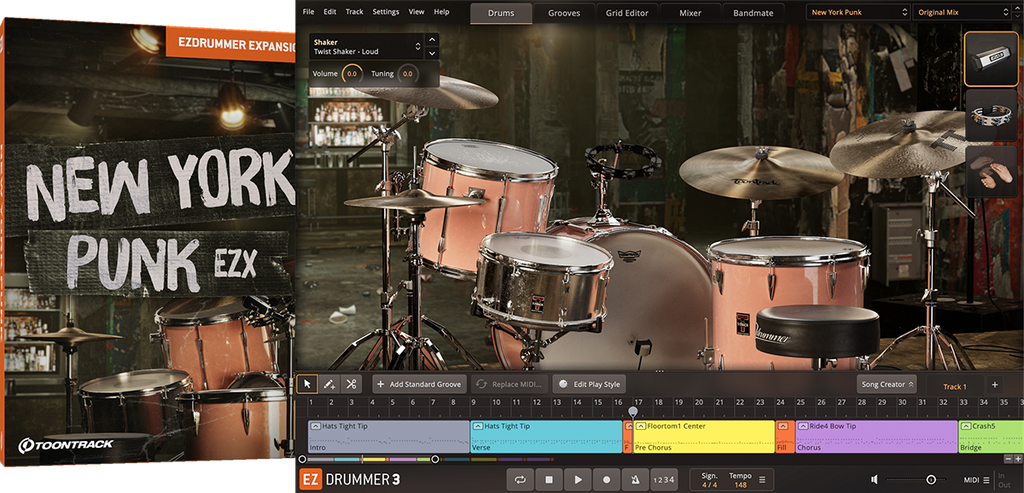 Toontrack EZX: New York Punk | PluginFox