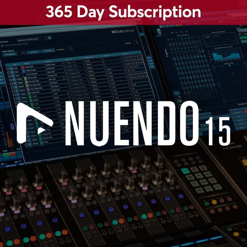 Steinberg Nuendo 15 [365-Day Subscription]