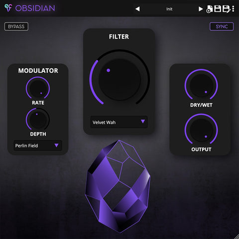 Ear Candy Obsidian