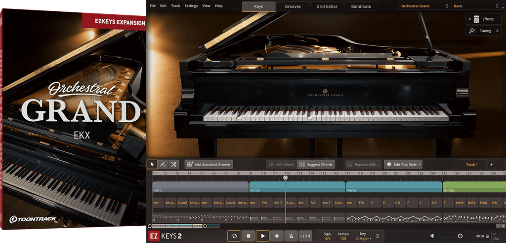 Toontrack EKX: Orchestral Grand - PluginFox