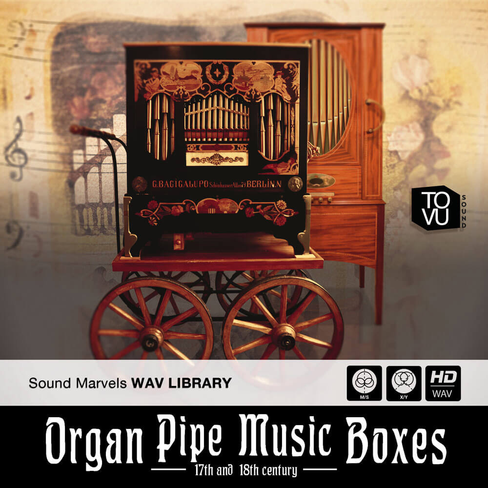 Tovusound Organ Pipe Music Boxes