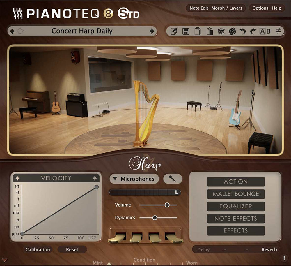 Modartt Pianoteq Instrument Pack: Harp | PluginFox