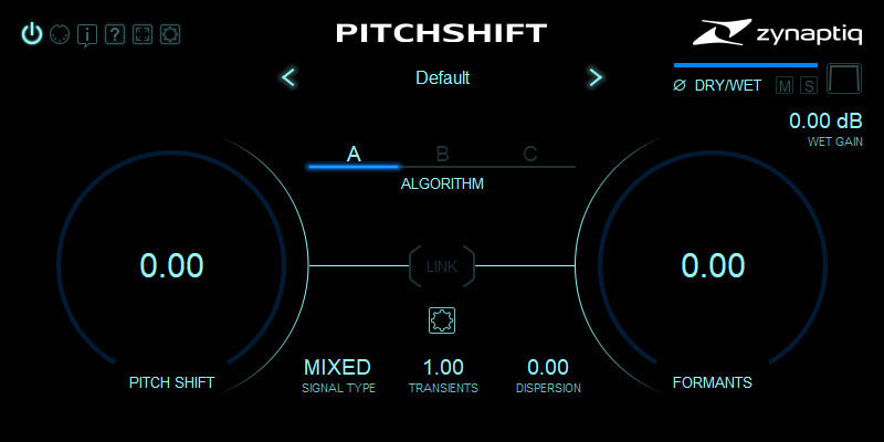 Zynaptiq Pitchshift - PluginFox