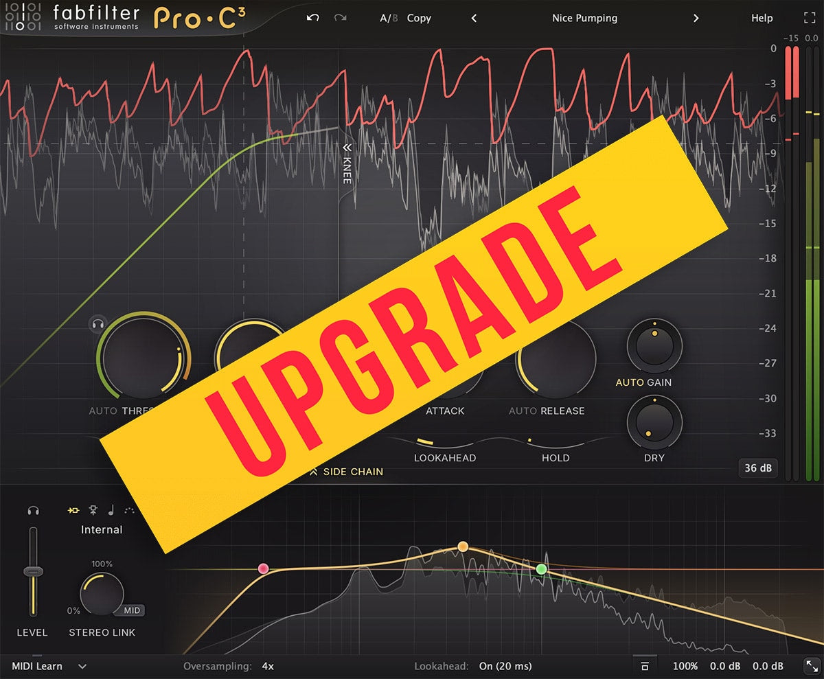 FabFilter Pro-C3 - Upgrade from Pro-C or Pro-C2