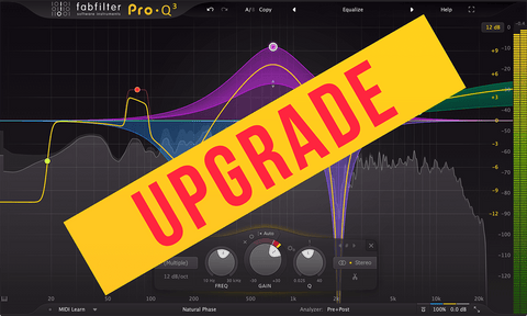 FabFilter Pro-Q3 - Upgrade from Pro-Q or Pro-Q2