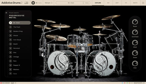 XLN Audio ADpak: Progressive Metal