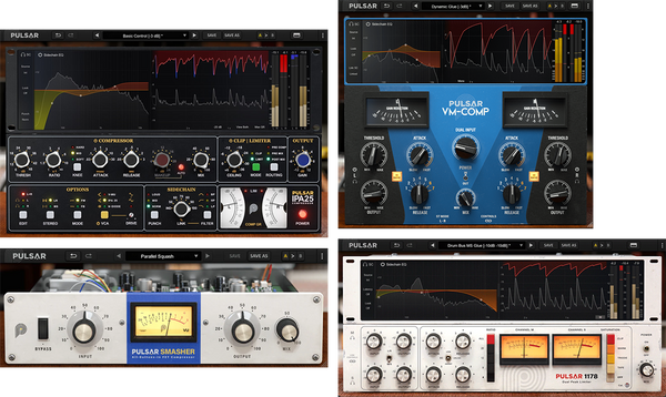 Pulsar Audio Vintage Compressors Bundle • PluginFox