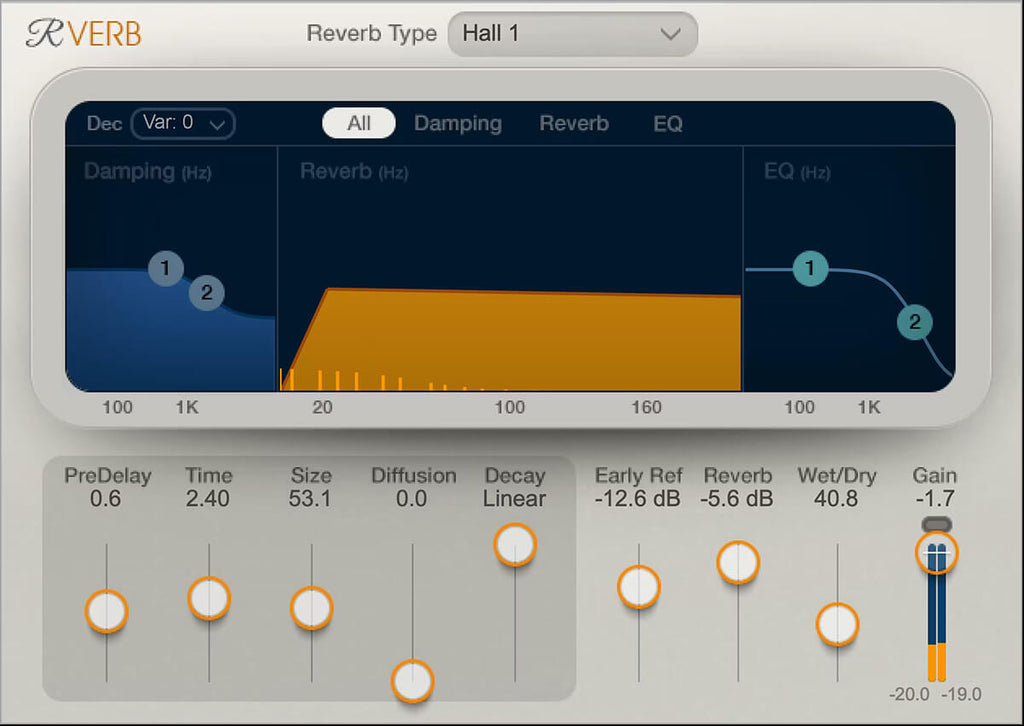 Waves Renaissance Reverb | PluginFox