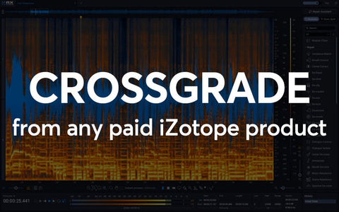 iZotope RX12 Standard - Crossgrade from any paid iZotope product