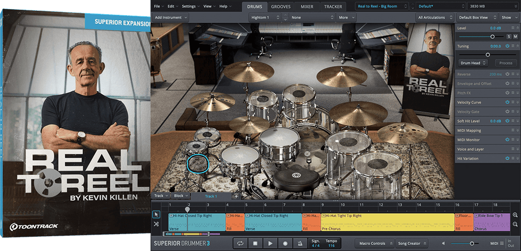 Toontrack SDX: Real to Reel - PluginFox
