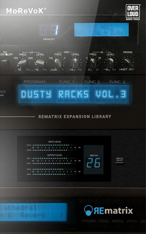 Overloud REmatrix: Dusty Racks Vol. 3 - PluginFox