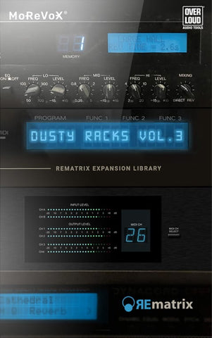 Overloud REmatrix: Dusty Racks Vol. 3