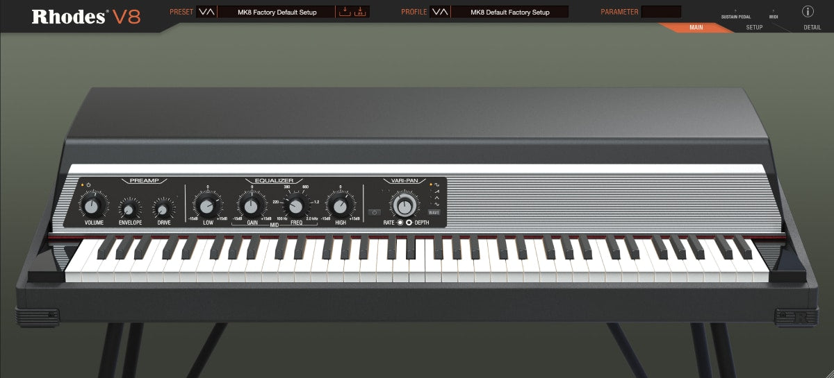 Rhodes V8