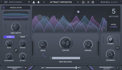 Minimal Audio Ripple Phaser