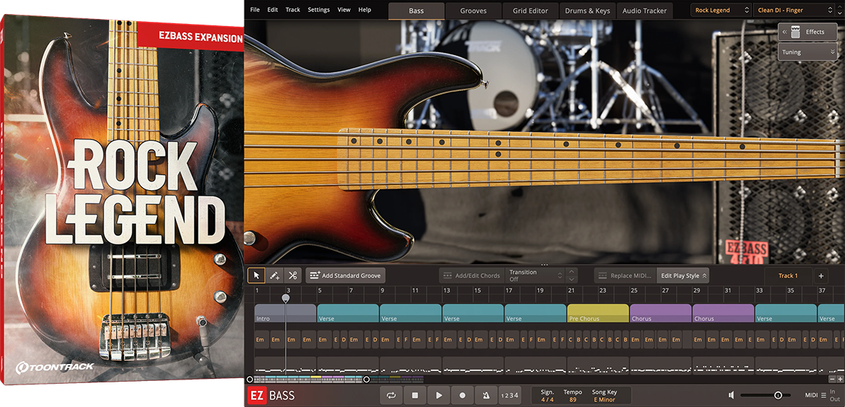 Toontrack EBX: Rock Legend