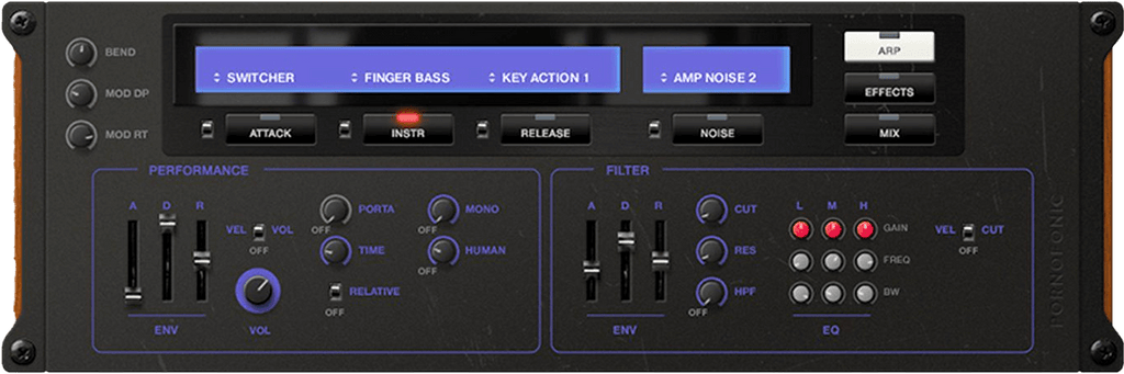 Pornofonic Instruments RootBass | PluginFox